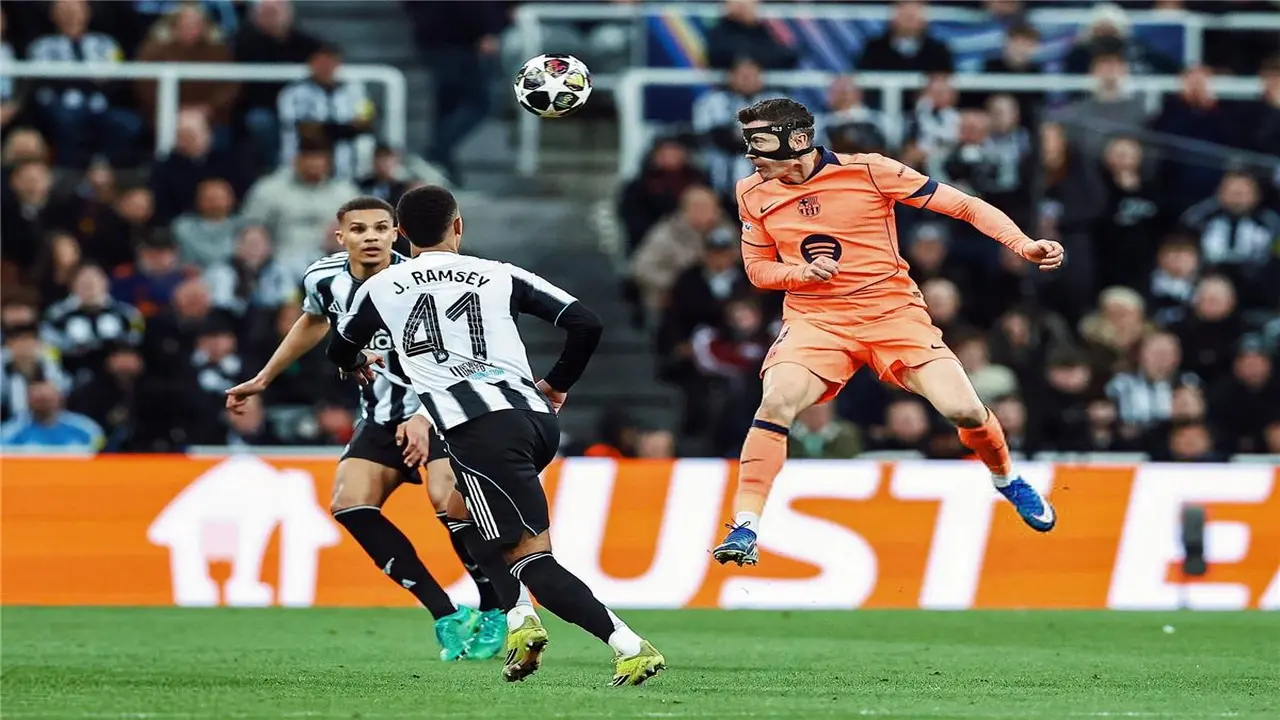 موعد مواجهة الإياب بين برشلونة ونيوكاسل في دوري أبطال أوروبا المقبلة